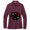 Women's Silk Touch Long Sleeve Polo Thumbnail