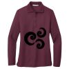 Women's Silk Touch Long Sleeve Polo Thumbnail