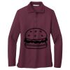 Women's Silk Touch Long Sleeve Polo Thumbnail