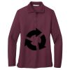 Women's Silk Touch Long Sleeve Polo Thumbnail