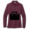 Women's Silk Touch Long Sleeve Polo Thumbnail