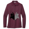 Women's Silk Touch Long Sleeve Polo Thumbnail