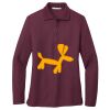 Women's Silk Touch Long Sleeve Polo Thumbnail