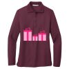 Women's Silk Touch Long Sleeve Polo Thumbnail
