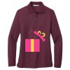 Women's Silk Touch Long Sleeve Polo Thumbnail