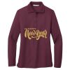 Women's Silk Touch Long Sleeve Polo Thumbnail