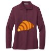Women's Silk Touch Long Sleeve Polo Thumbnail