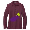 Women's Silk Touch Long Sleeve Polo Thumbnail