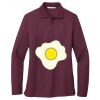 Women's Silk Touch Long Sleeve Polo Thumbnail