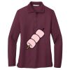 Women's Silk Touch Long Sleeve Polo Thumbnail
