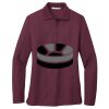 Women's Silk Touch Long Sleeve Polo Thumbnail